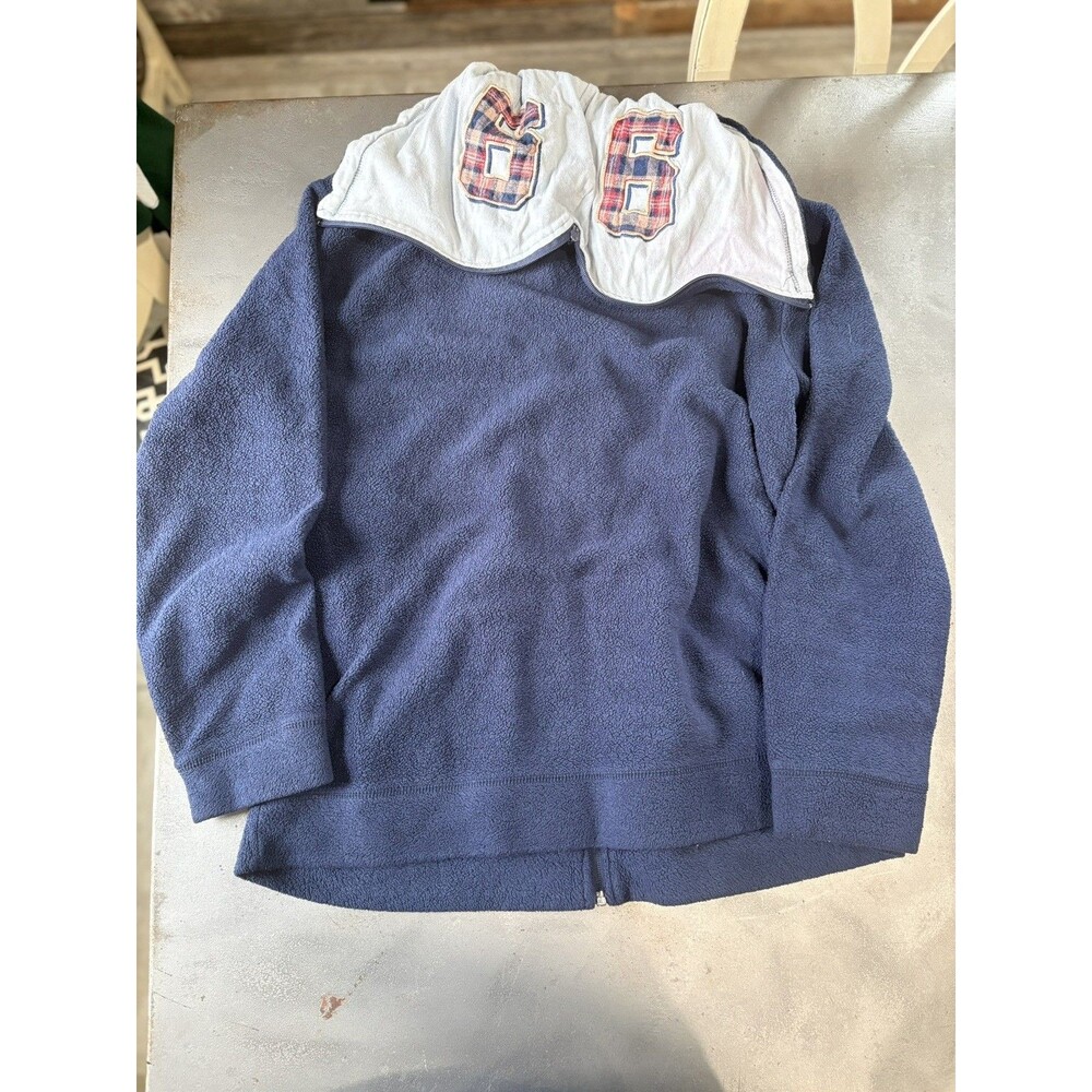 Women Hoodie Jacket XLarge Eeyore Wonderful World Of Disney Navy Fleece Zip